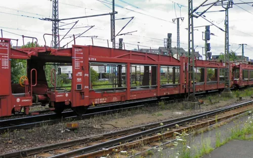Arnold 9770 Autószállító háromtengelyes teherkocsi, Laes TA 370 M, STAV (E6) (TT)