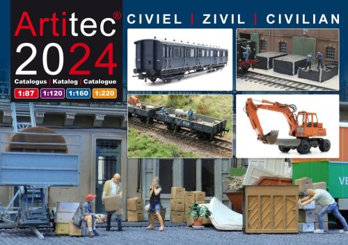 Artitec 012-02024 Katalog (Zivil) - Termékkatalógus 2024 (H0)