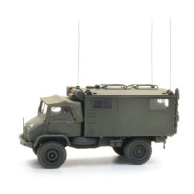   Artitec 1870224 Unimog 404s rádiós katonai teherautó - BRD/FR (H0) - Építőkészlet