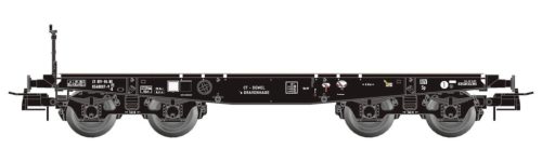 Artitec 20.281.31 Nehézteherszállító négytengelyes pőrekocsi, SSy45 CT Demel 007-9, NS (E4) (H0)