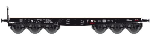 Artitec 20.320.23 Nehézteherszállító hattengelyes pőrekocsi, SSyms46 Köln 19512, DRG (E2) (H0)
