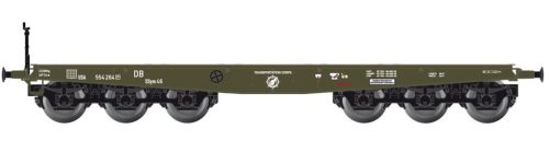 Artitec 20.322.04 Nehézteherszállító hattengelyes pőrekocsi, SSyms46 USTC 554264p, DB (E3) (H0)