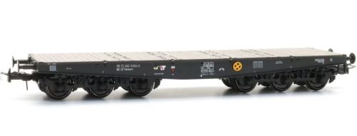 Artitec 20.323.12 Nehézteherszállító hattengelyes pőrekocsi, SSyms46 Salmmp-tz 024-3, JZ (E4) (H0)