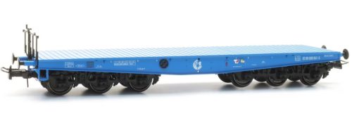 Artitec 20.323.16 Nehézteherszállító hattengelyes pőrekocsi, SSyms46 041-5, Cockerill (E4) (H0)