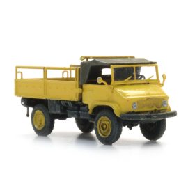 Artitec 316.159 Unimog 404s teherautó, sárga (N)