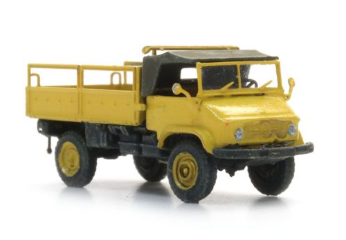 Artitec 322.054 Unimog 404s teherautó, sárga (Z)