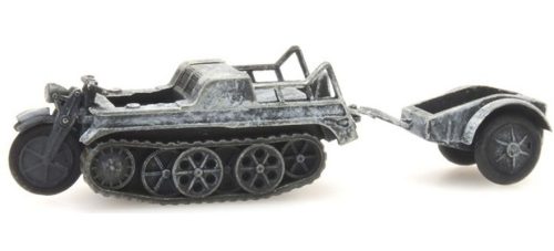 Artitec 387.250 Sd.Kfz 2 Kettenkrad, téli álcafestés - Wehrmacht (H0)
