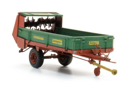 Artitec 387.725 Kemper trágyaszóró mezőgazdasági utánfutó (H0)