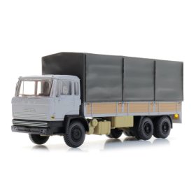  Artitec 487.051.15 DAF tilt-cab 1970, platós/ponyvás teherautó (H0)