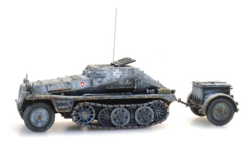 Artitec 6870355 Sd.Kfz. 252 + Sd. Anhänger 32, téli álcafestéssel - Wehrmacht (H0)