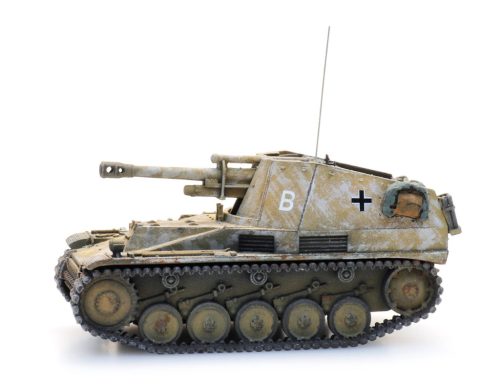 Artitec 6870487 Sd.Kfz. 124 Wespe, téli álcafestéssel - Wehrmacht (H0)