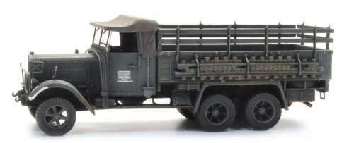 Artitec 6870503 Henschel 33 D1 cargo, szürke - Wehrmacht (H0)
