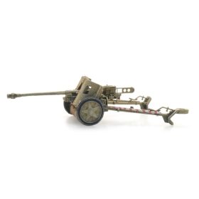   Artitec 6870510 50mm PAK 38 páncéltörő ágyú, álcafestéssel, Afrika Korps - Wehrmacht (H0)