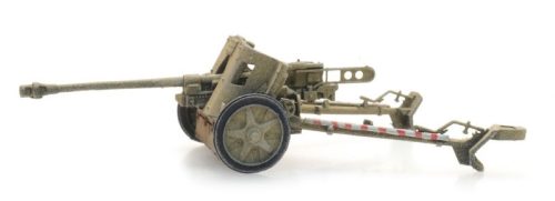 Artitec 6870510 50mm PAK 38 páncéltörő ágyú, álcafestéssel, Afrika Korps - Wehrmacht (H0)