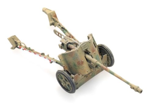 Artitec 6870511 50mm PAK 38 páncéltörő ágyú, álcafestéssel - Wehrmacht (H0)