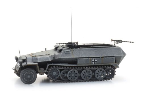 Artitec 6870512 Sd.Kfz. 251/1 Ausführung C, (S)MG, szürke - Wehrmacht (H0)