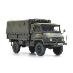   Artitec 6870776 Unimog 404s ponyvás teherautó - Bundeswehr (H0)