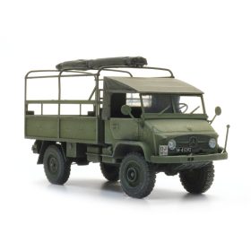   Artitec 6870781 Unimog 404s platós katonai teherautó - CH (H0)
