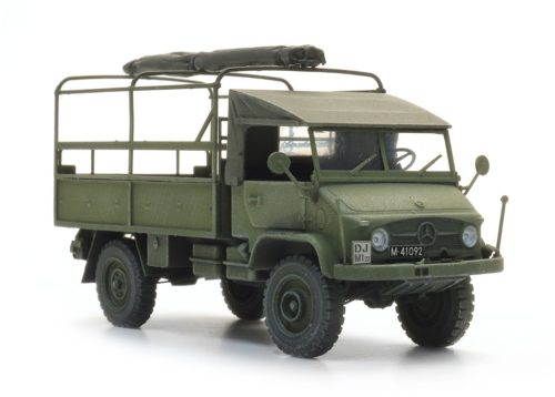 Artitec 6870781 Unimog 404s platós katonai teherautó - CH (H0)