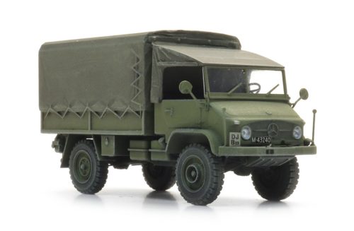 Artitec 6870782 Unimog 404s ponyvás katonai teherautó - CH (H0)