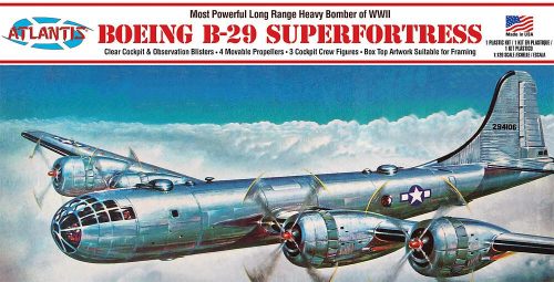 Atlantis Models 0208 Boeing B-29 Superfortre