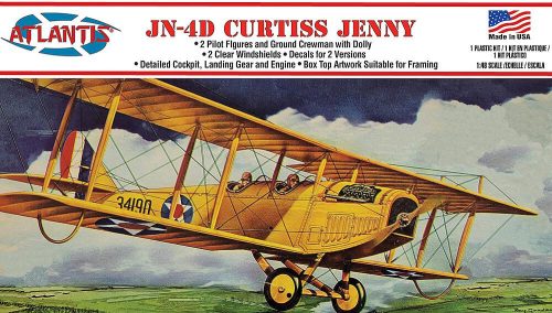 Atlantis Models 0534 Curtiss Jenny JN-4