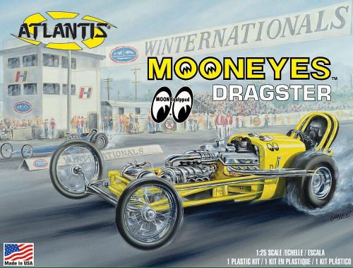 Atlantis Models 1223 Mooneyes Dragster