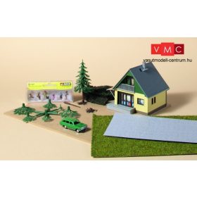 Auhagen 10001 Családi ház kezdőcsomag, kiegésztőkkel