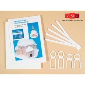 Auhagen 10148 Ablak- és ajtókeret készlet templomokhoz