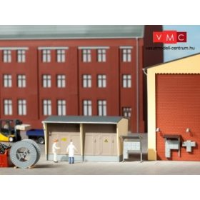 Auhagen 11427 Trafóállomás kiegészítőkkel (H0)