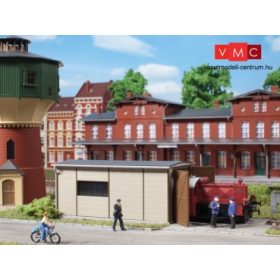 Auhagen 11429 Állomási tolatómozdony fűtőháza (Kö) (H0)