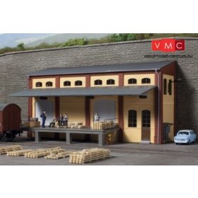 Auhagen 11436 Raktárcsarnok (felezett épület) (H0)