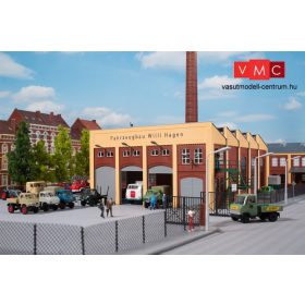 Auhagen 11451 Járműtároló épület, városi vasút/közút (H0)