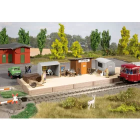 Auhagen 11486 Mellékvonali kis megállóhely (H0)