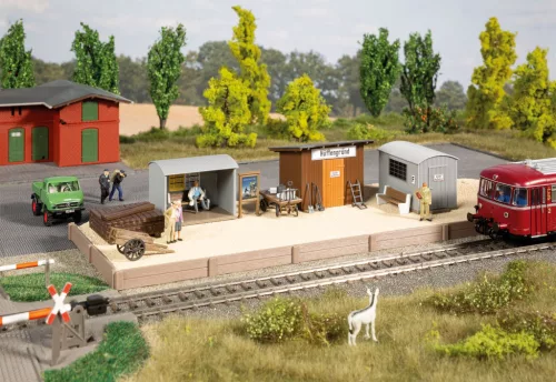 Auhagen 11486 Mellékvonali kis megállóhely (H0)