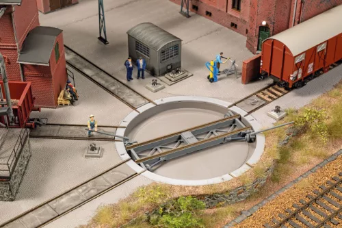 Auhagen 11487 Kézi fordítókorong, 95/111 mm (H0)