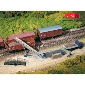   Auhagen 13317 Szállítószalag, hídmérleg, kerekes élőállatrakodó (TT)