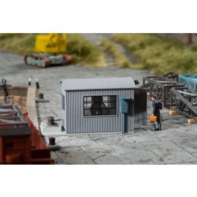 Auhagen 13348 Vontatókötél rakodóterületre, épülettel (TT) - motoros