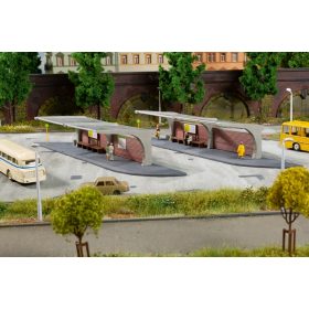 Auhagen 13350 Kiegészítés buszpályaudvarhoz, 2 db szigetperon (TT)