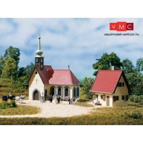 Auhagen 14461 Falusi templom lelkészlakkal (N)