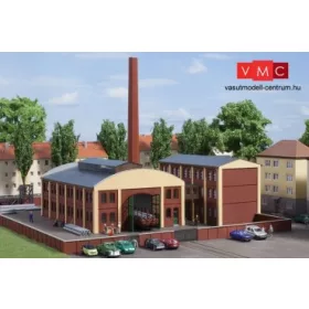Auhagen 14475 Gyárépület kéménnyel (N)