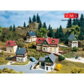 Auhagen 15302 Falu központ készlet, 6 db lakóház (TT)
