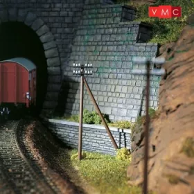 Auhagen 41204 Távíróoszlopok, 12 db (H0)