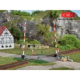 Auhagen 41604 Sorompós vasúti átjáró, egyenes (H0)