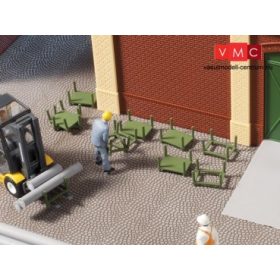 Auhagen 41633 Szállítókeretek csövekhez, hengerelt áruhoz - 10 db (H0)