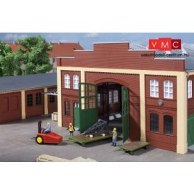 Auhagen 41635 Szállítótargonca platós pótkocsikkal (H0)