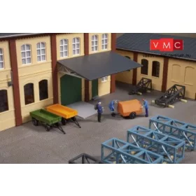 Auhagen 41642 Ipari utánfutó-készlet (3 db) (H0)