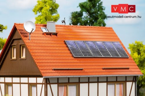 Auhagen 41651 Háztetőre szerelhető napkollektorok és SAT TV-antenna tányérok (H0)