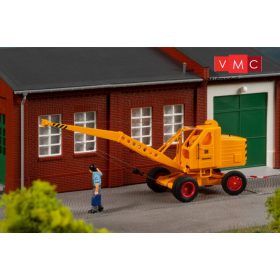 Auhagen 41668 Weimar T172 gumikerekes markológép, DR pályamesteri szolgálat (H0)