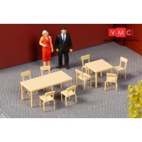 Auhagen 41671 Asztalok és székek készletben (H0)